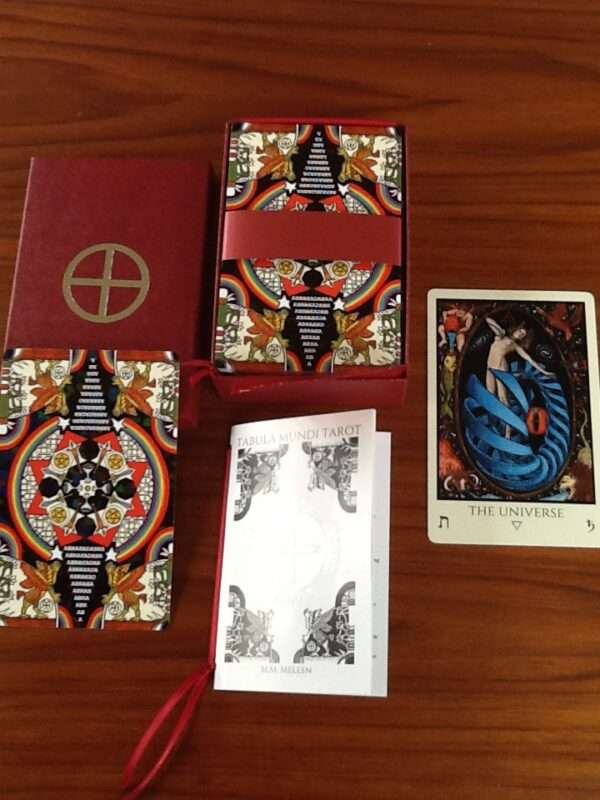 Thoth inspired Tabula Mundi Tarot set with expansion pack