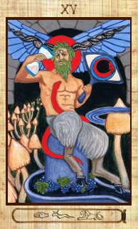 The Devil Rosetta Tarot a Thoth based tarot
