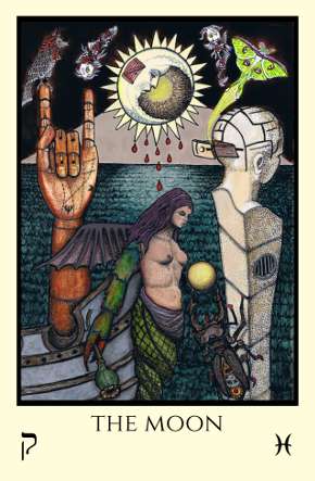 What does The Moon card mean? Tabula Mundi Tarot 